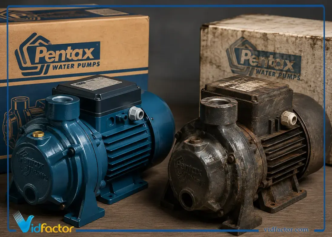 تشخیص پمپ پنتاکس اصلی؛ ۱۰ روش مطمئن برای تشخیص پمپ Pentax اصل