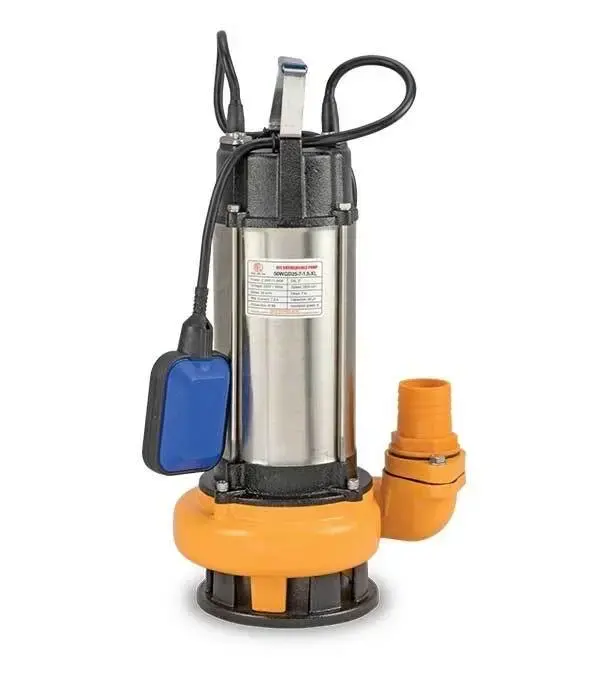 نمای روبرو از یک پمپ آب کفکش