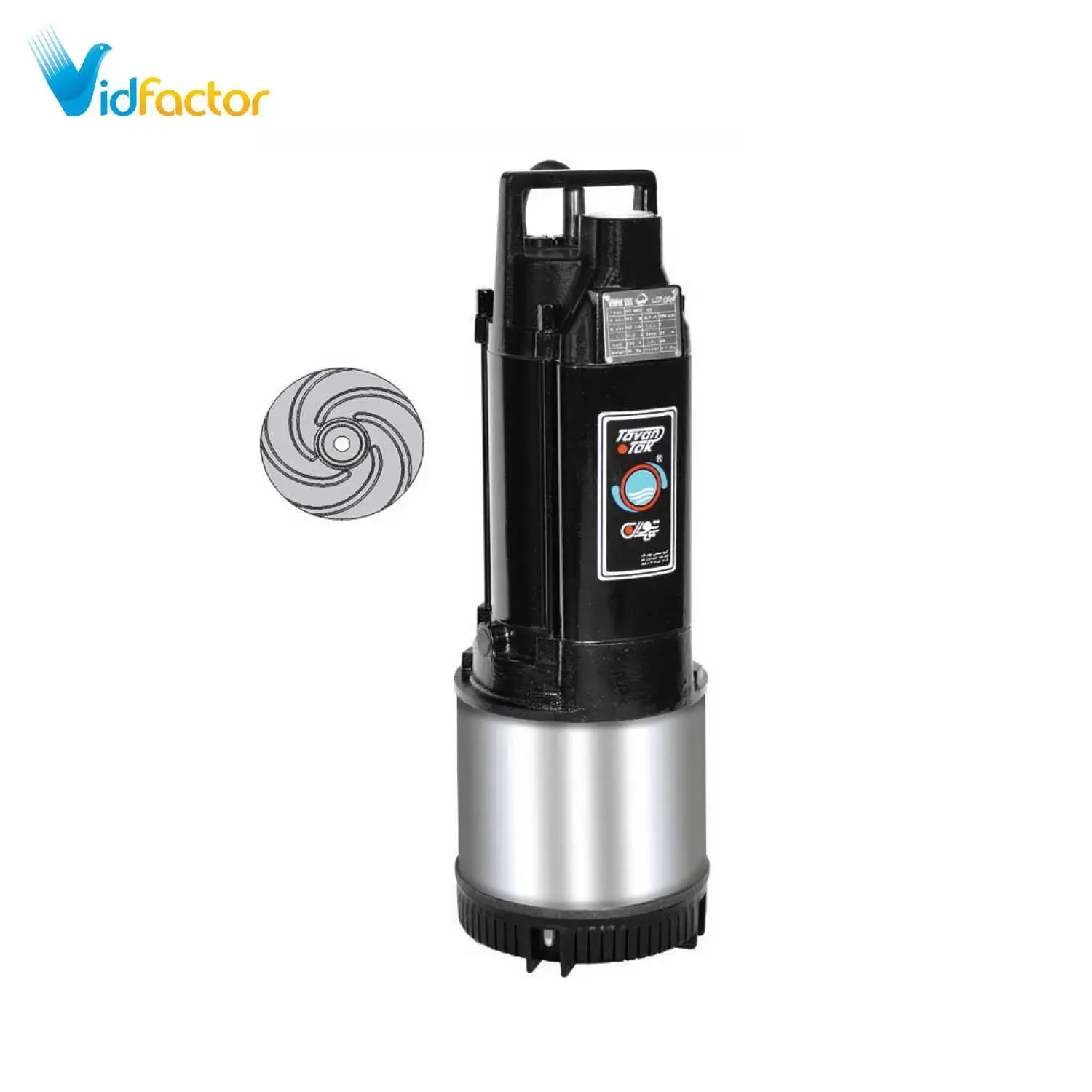 پمپ کف کش توان تک مدل TPT 16.4 F 200