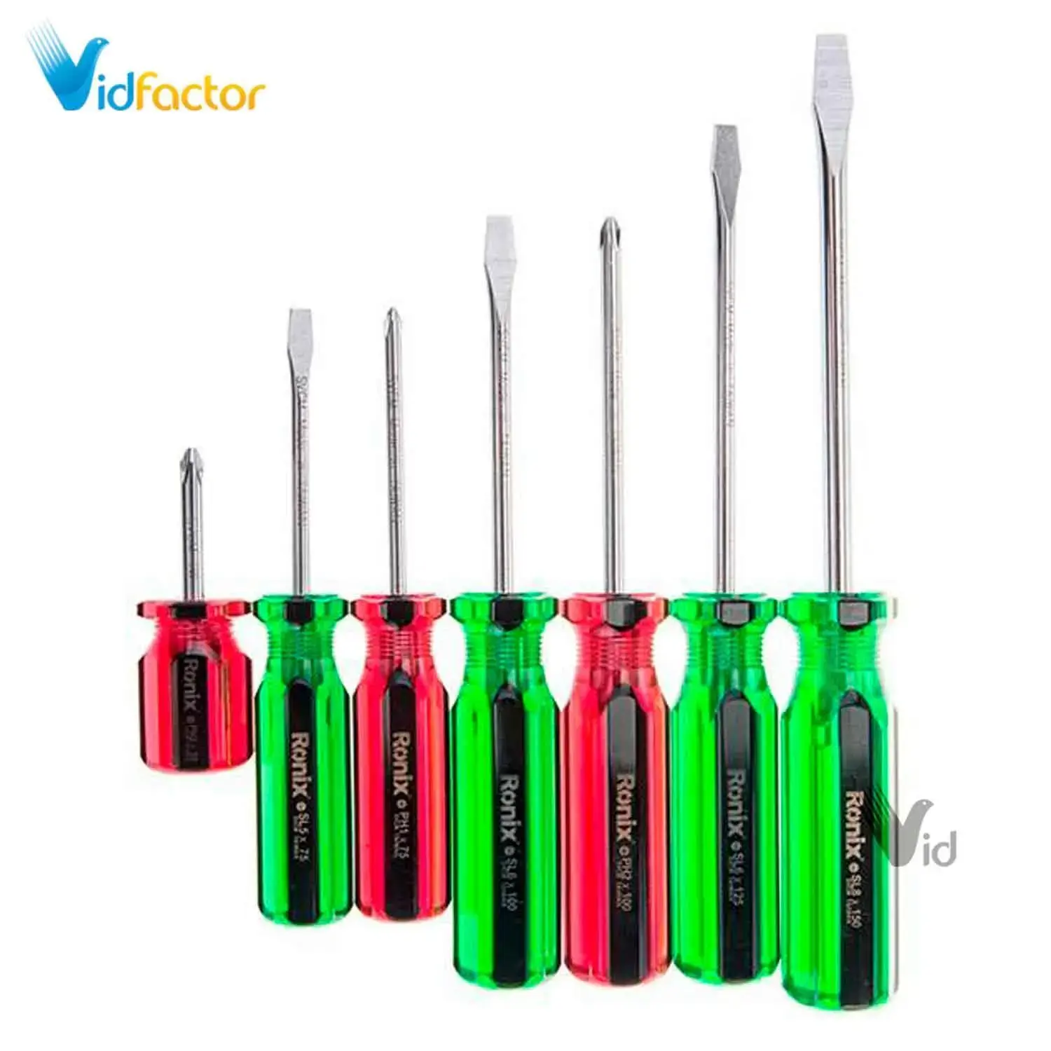 مجموعه 7 عددی پیچ گوشتی رونیکس مدل RH-2701