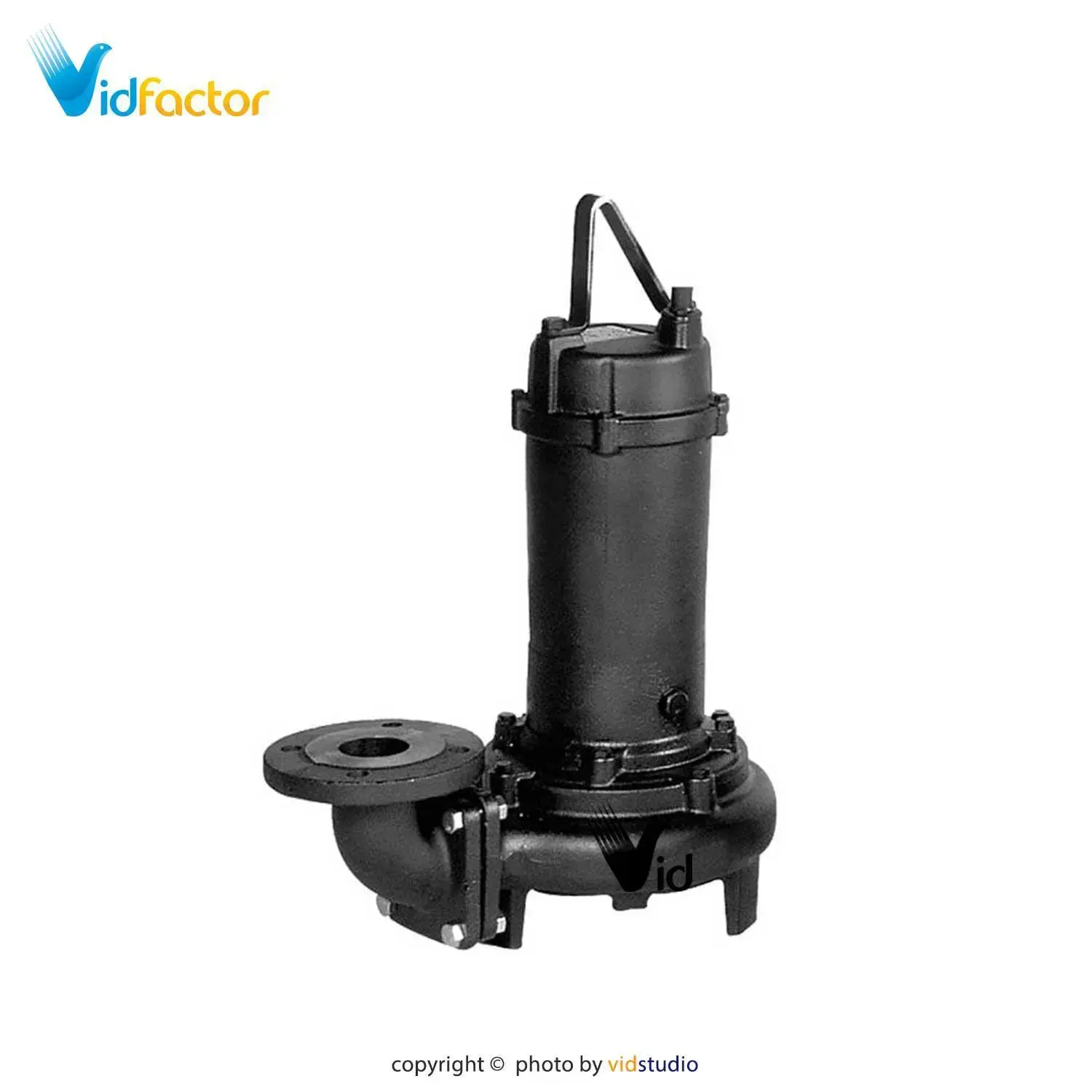 پمپ لجن کش ابارا چدنی خردکن دار 65DL/WC 5 1.5