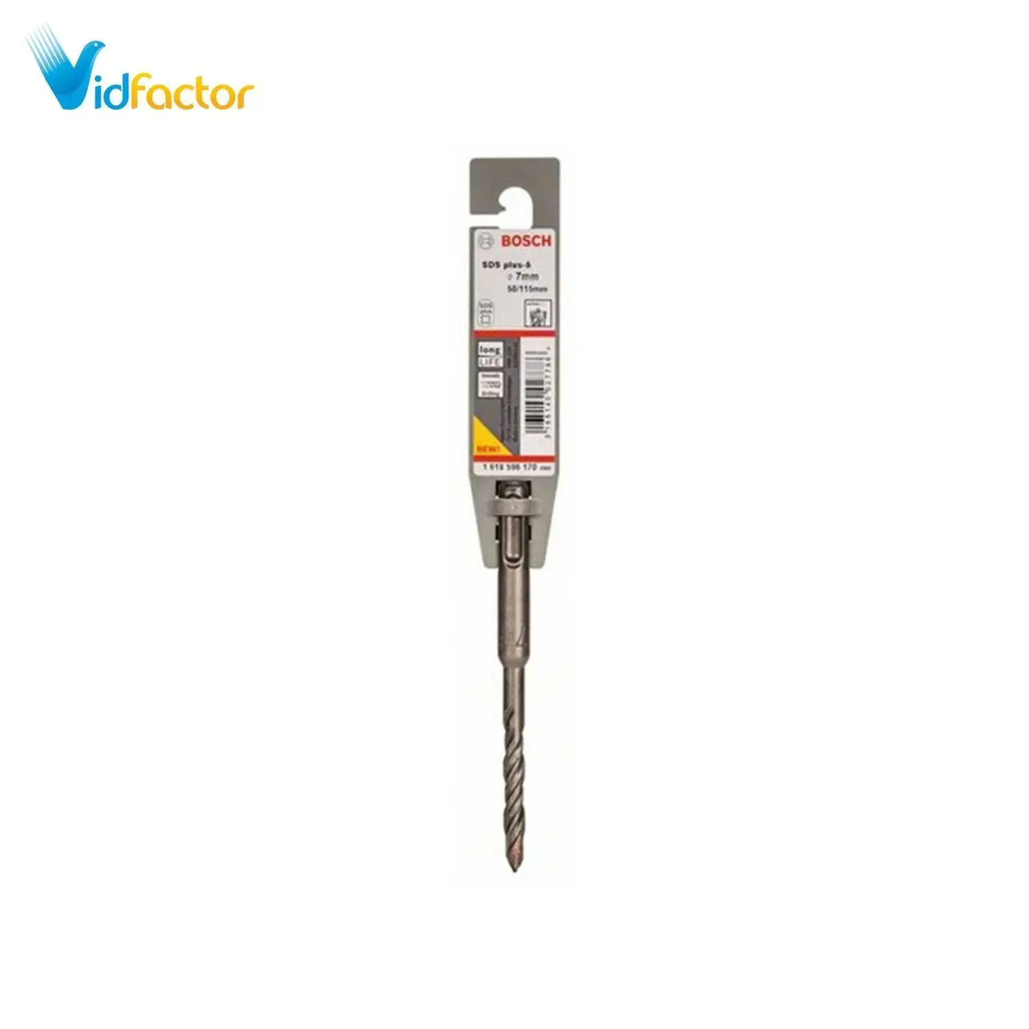 مته چهار شیار 1618596170 7/50/110 Bosch 7mm  