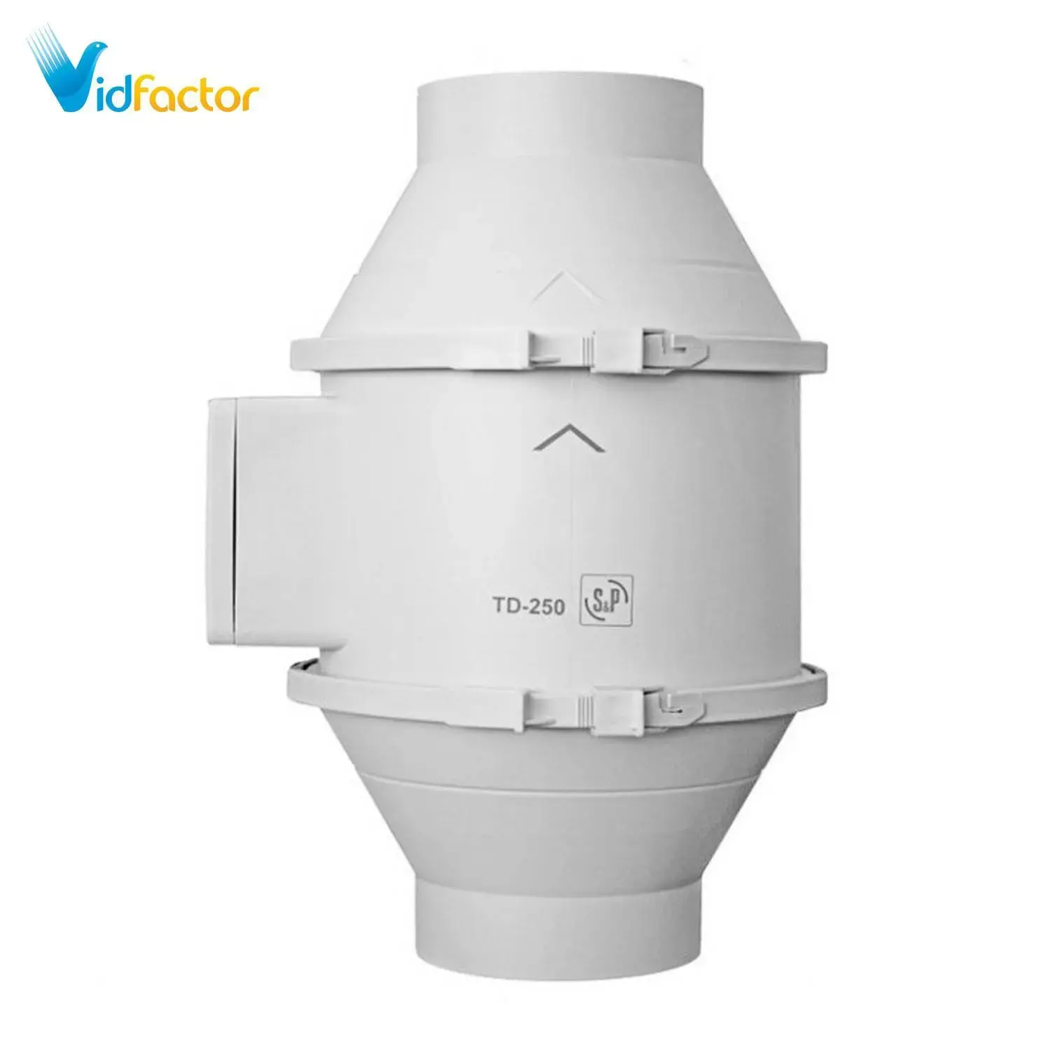 هواکش بین کانالی 10 سانت S-P سری TD250-100