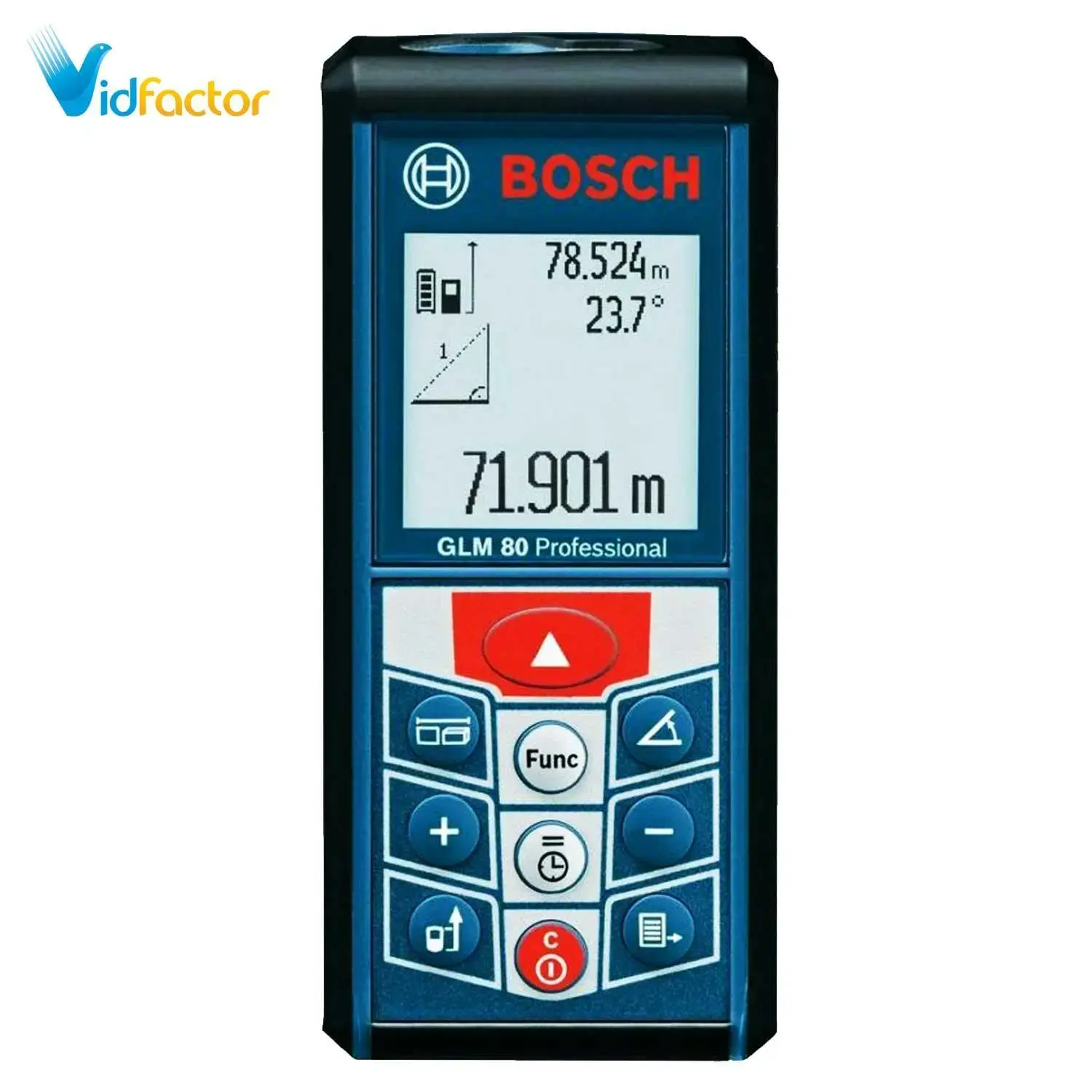 متر لیزری بوش مدل GLM 80 0601072300