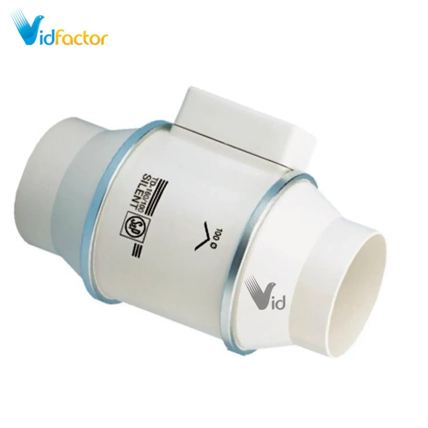 هواکش بین کانالی 10 سانت بی صدا S-P سری TD160-100 SILENT