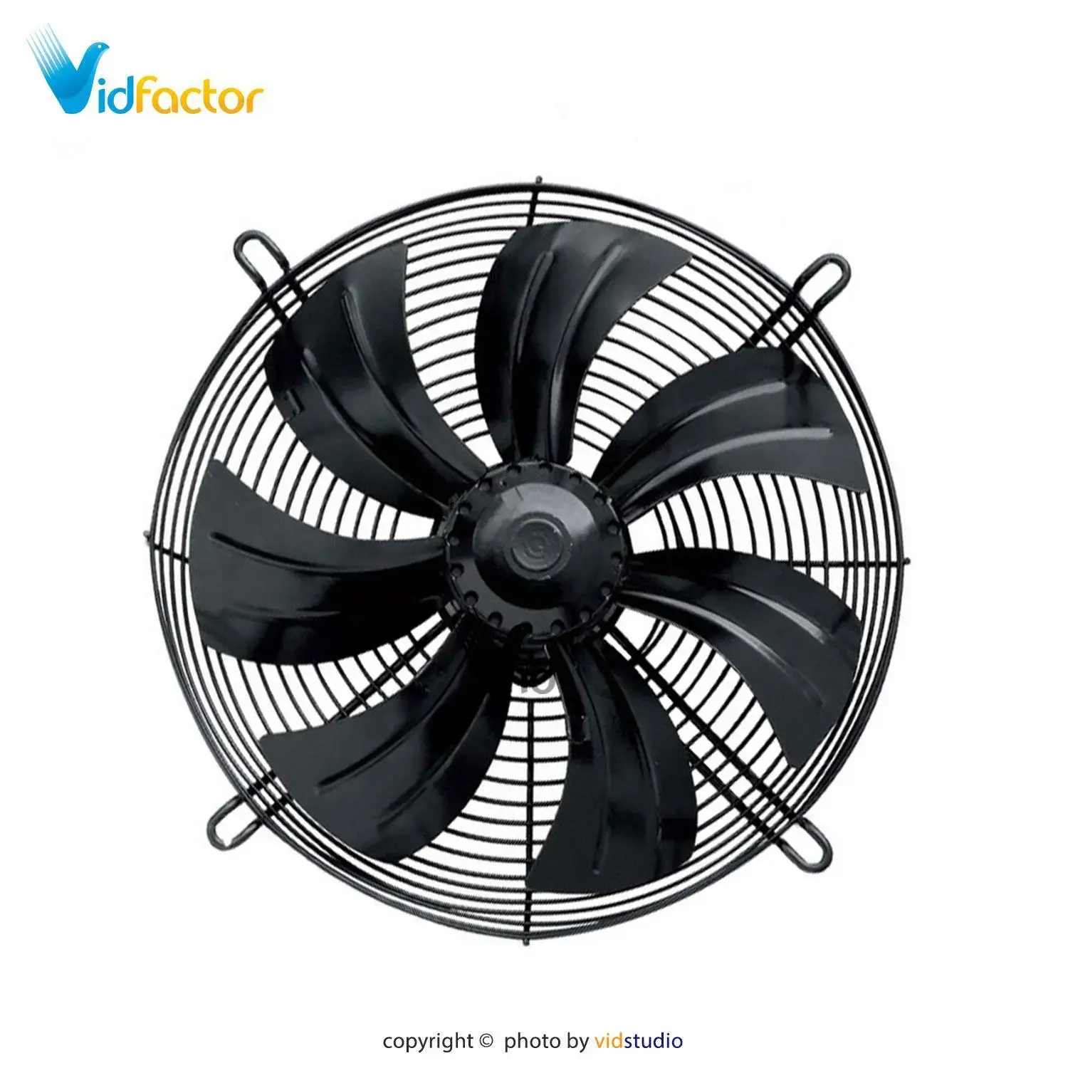 هواکش صنعتی 50 سانت ایلکا فلزی بدون قاب دمنده VIK-50A4S2-L