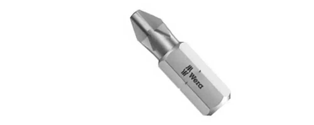 نمایی از سرپیچ گوشتی چهارسو(فیلیپسی) wera ph1*50