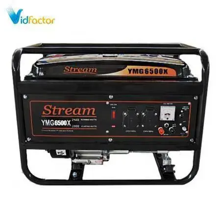 موتور برق بنزینی استریم مدل YMG6500E 5.5/6.5kw