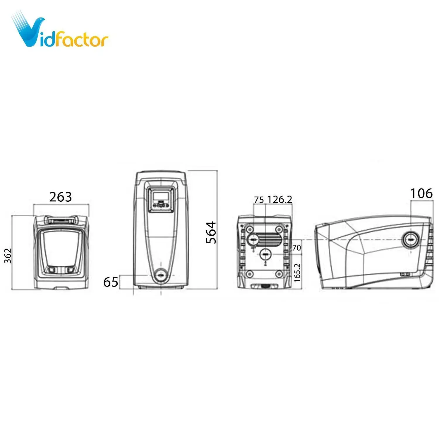 بوستر پمپ خانگی داب مدل E SYBOX