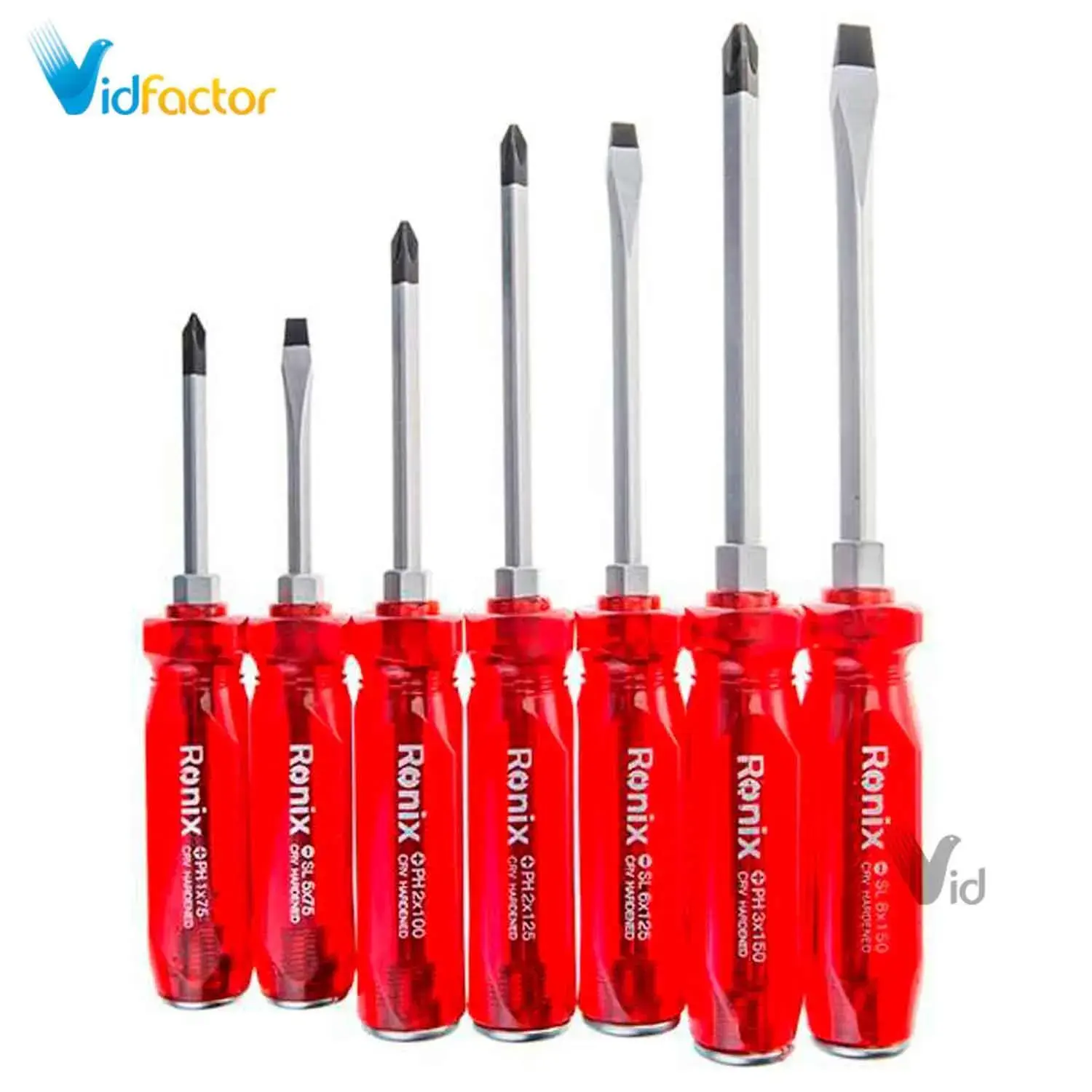 مجموعه 7 عددی پیچ گوشتی رونیکس مدل RH-2906