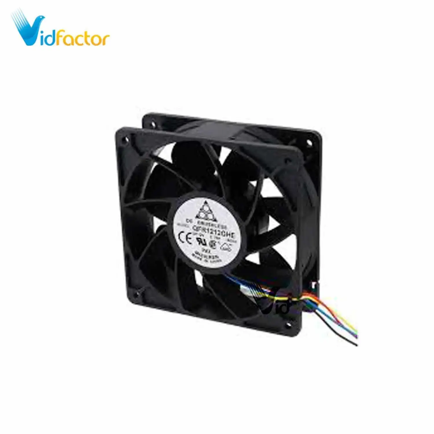 هواکش کامپیوتری dc12 ولت 2.7 آمپر 12*12