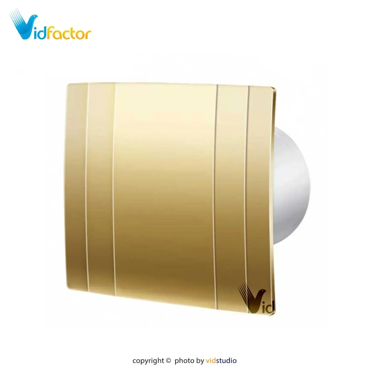 هواکش لوله ای 10سانت Blauberg Quatro Hi-tech Gold 100