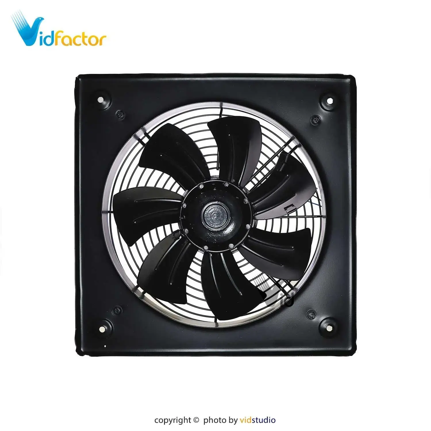 هواکش صنعتی 45 سانت ایلکا هفت پر فلزی دمنده VIK-45A4T-H 