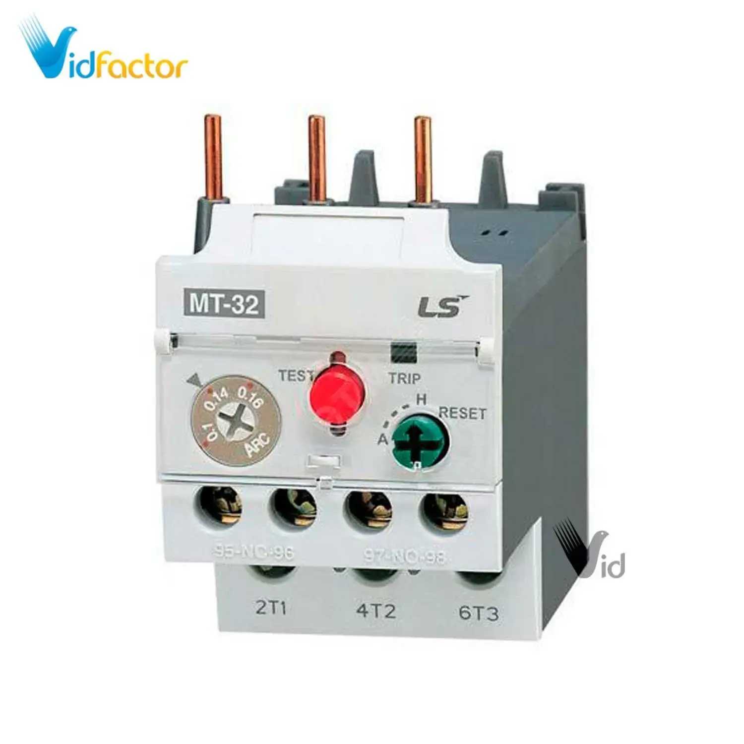 بیمتال کنتاکتور 2.5-1.6 ال اس مدل MT-32/3H 