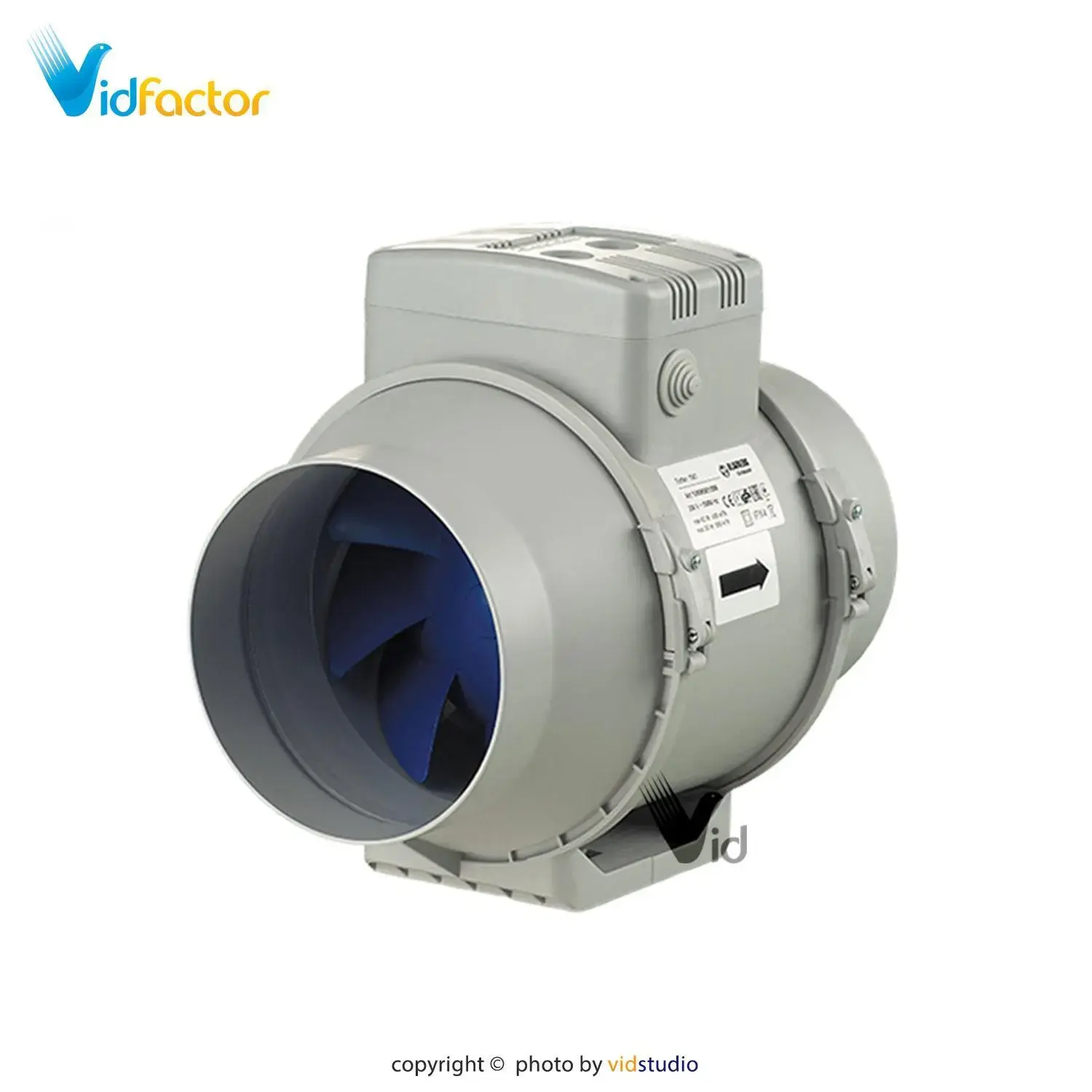 هواکش بین کانالی 15سانت Blauberg TURBO 150