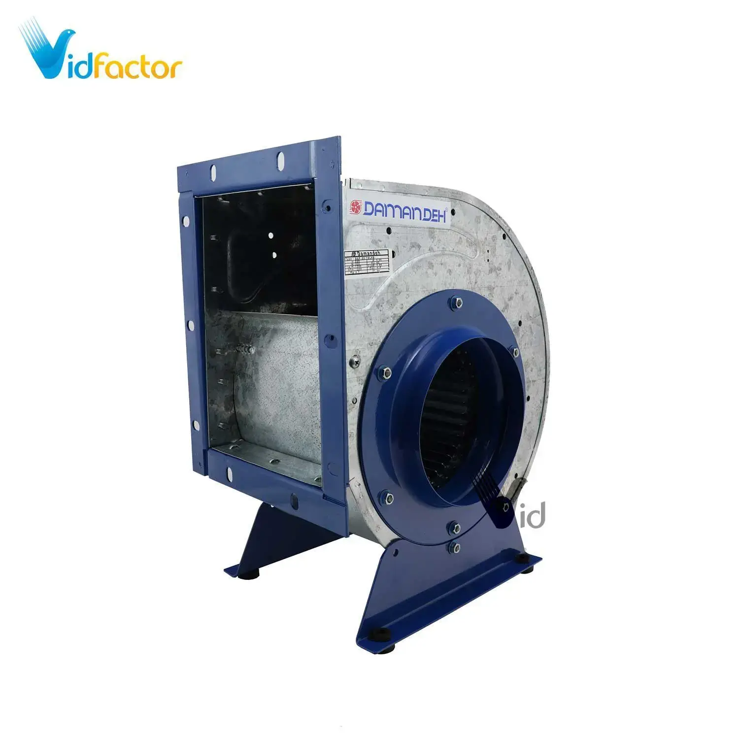 فن سانتریفیوژ 20 سانت یکطرفه فوروارد دمنده BEF-20/10A4S