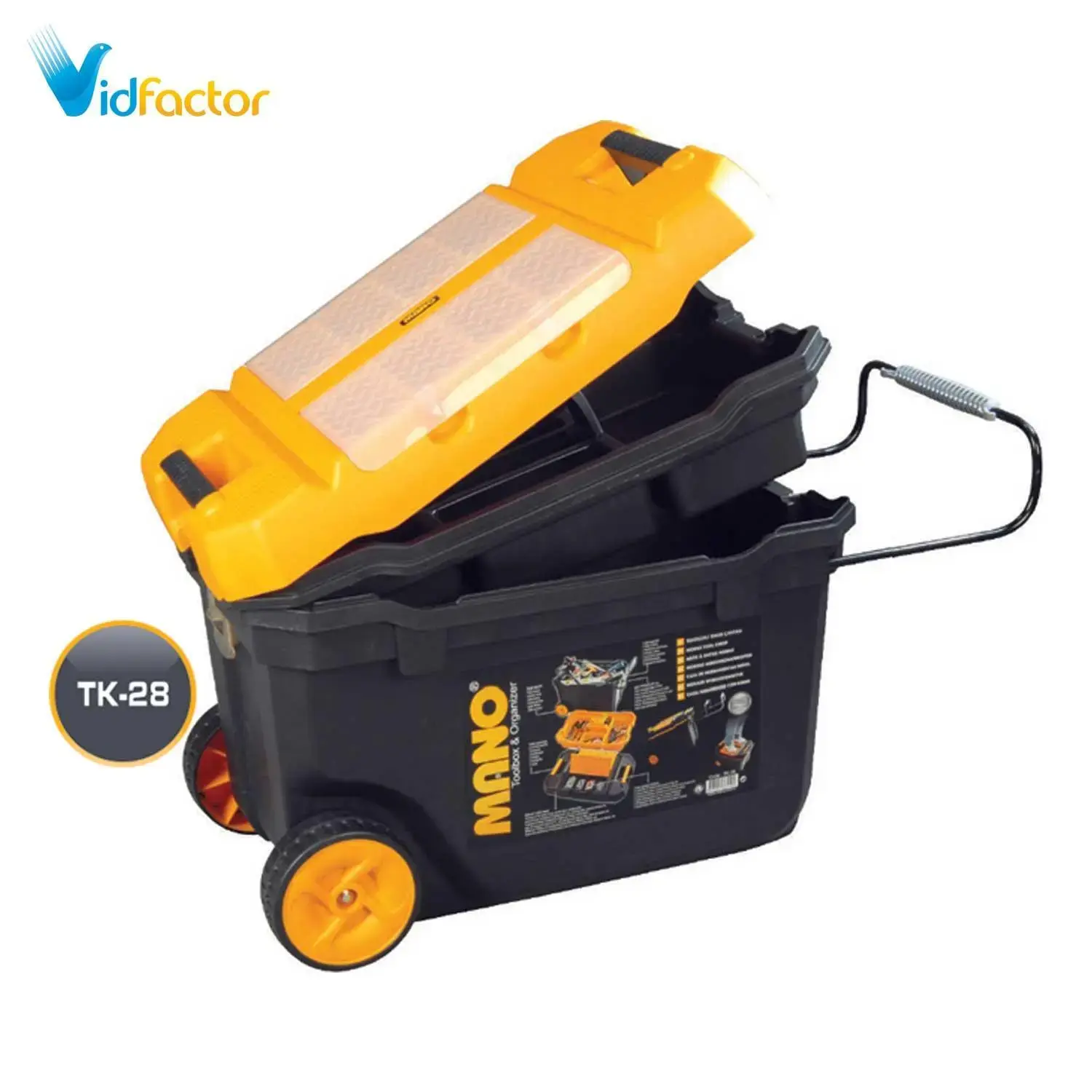 جعبه ابزار چرخدار 28 اینچ Mano TK28 