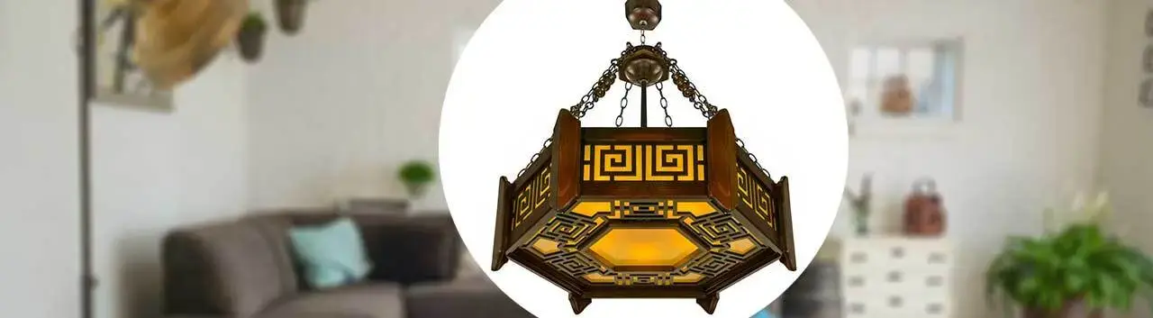 تصویری از لوستر مدل اورانوس سایز بزرگ ورساچه دارکار
