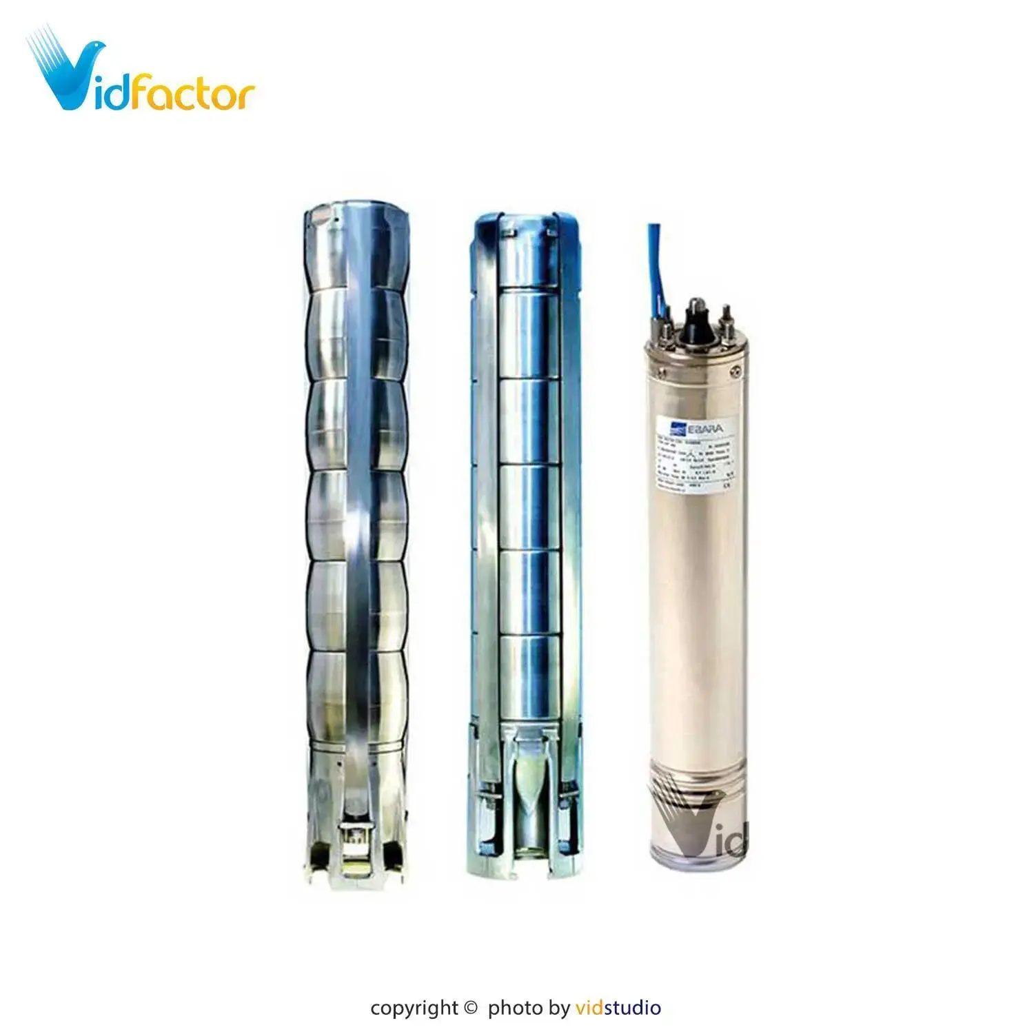 پمپ تک شناور طبقاتی استیل ابارا 4EBS-0818