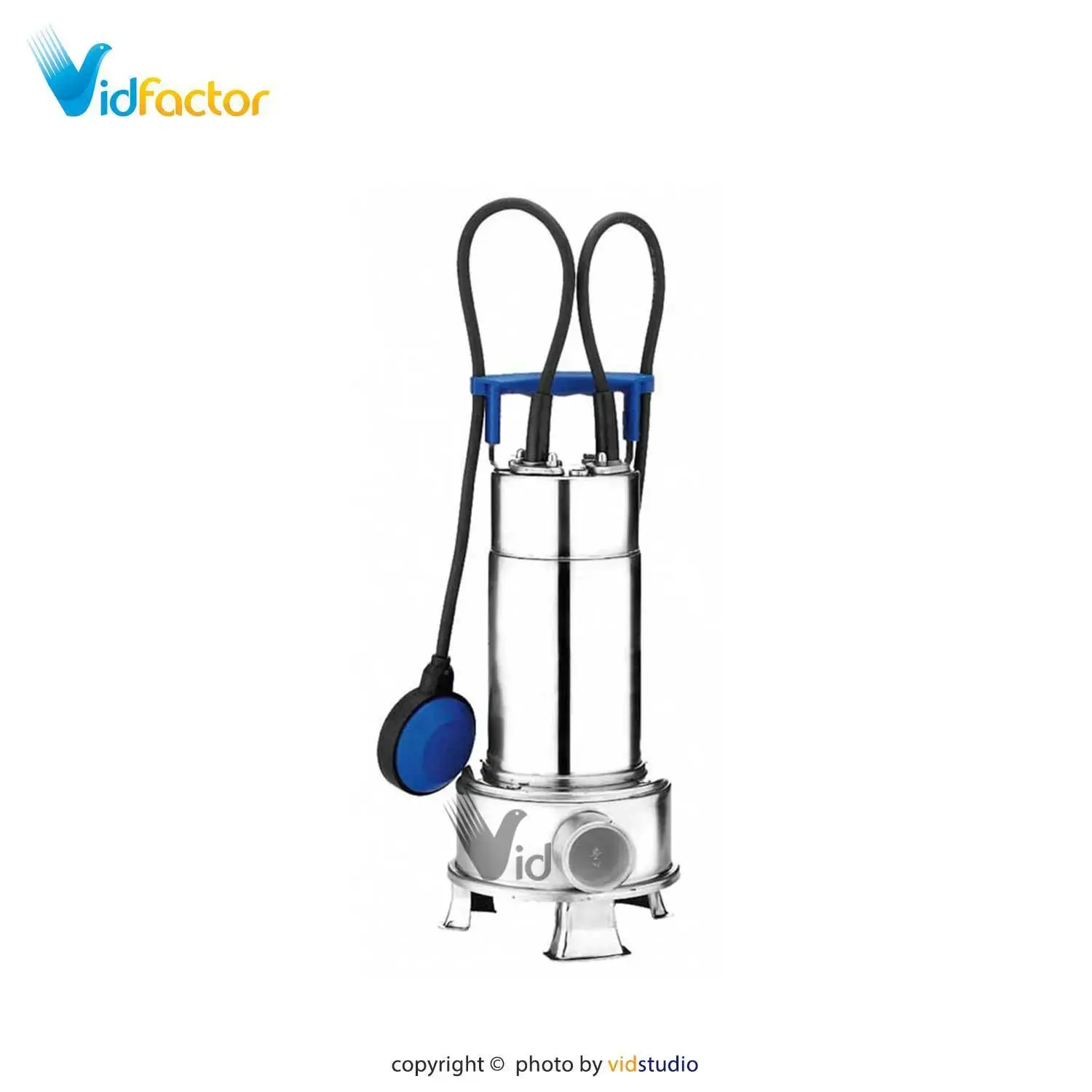 پمپ لجن کش ابارا استیل بدون فلوتر RIGHT 100M 10 MT