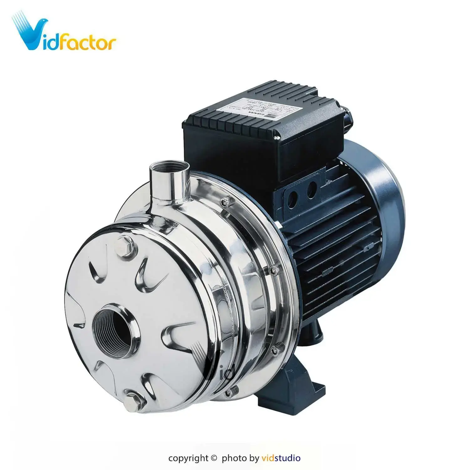 پمپ آب دوپروانه نیمه استیل ابارا 2CDX/E 120-15 T IE2