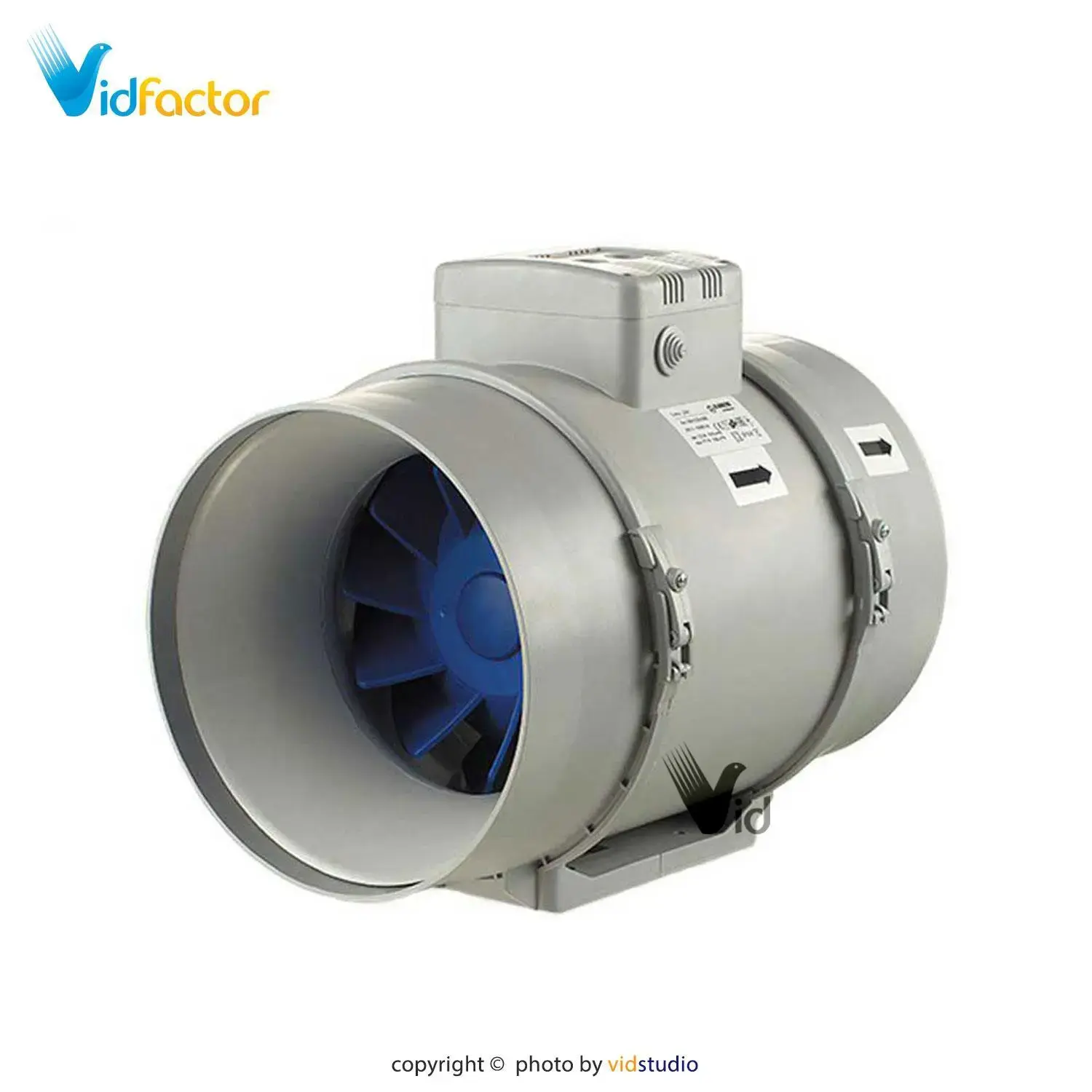 هواکش بین کانالی 25سانت Blauberg TURBO 250