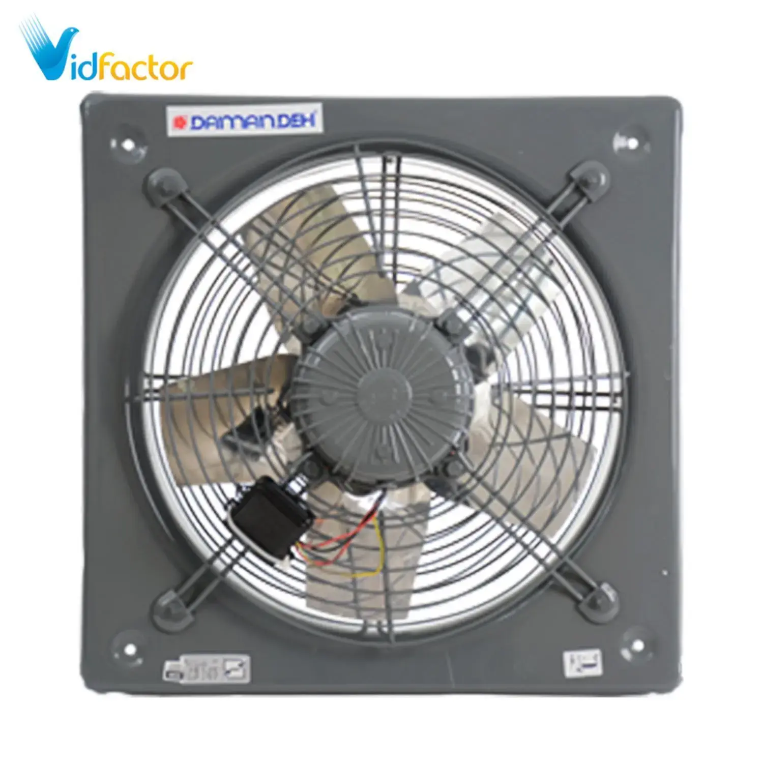 هواکش صنعتی 40 سانت پروانه استیل دمنده VIS-40D4S