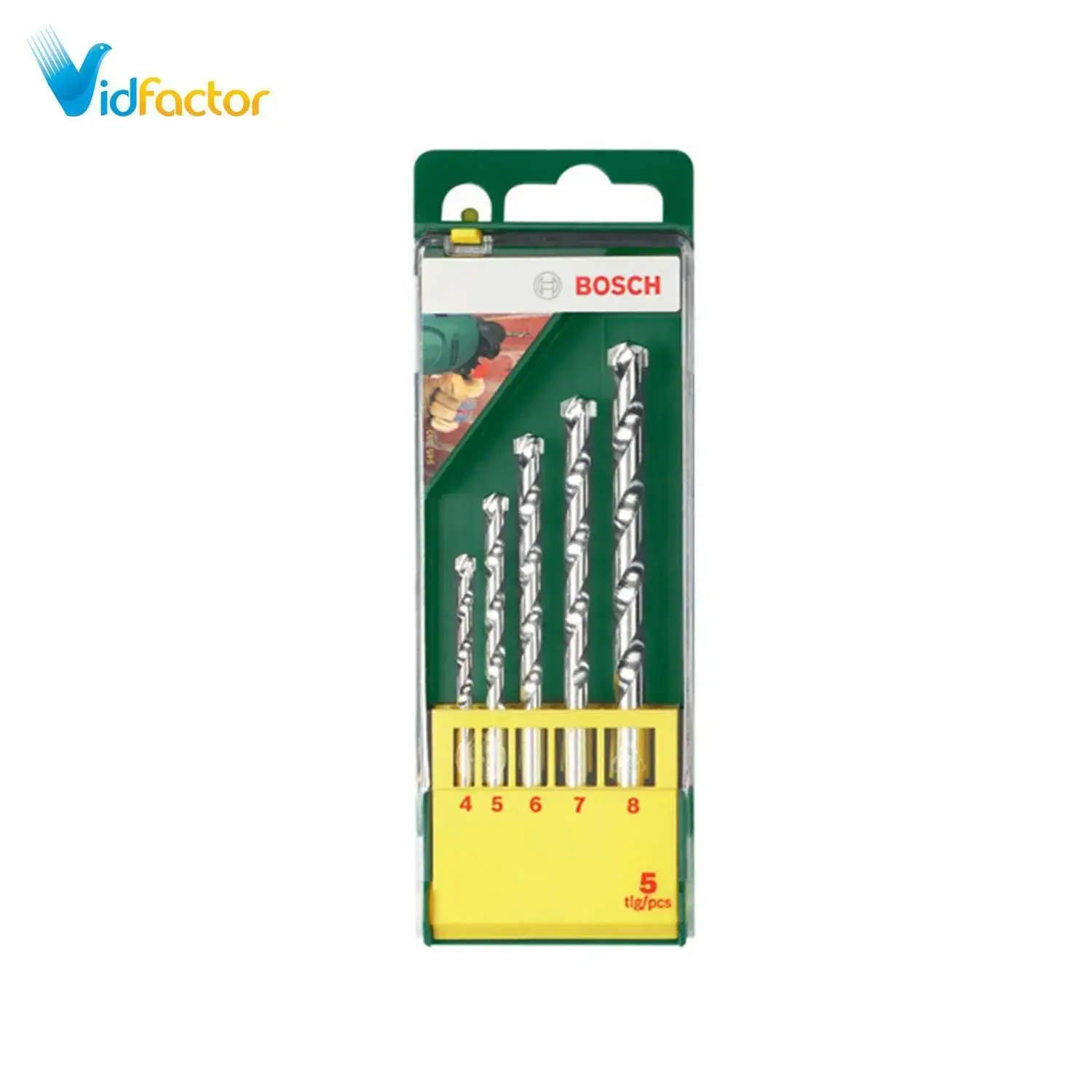 ست 5 عددی مته الماسه Bosch D4-5-7-6-8mm 2607019439