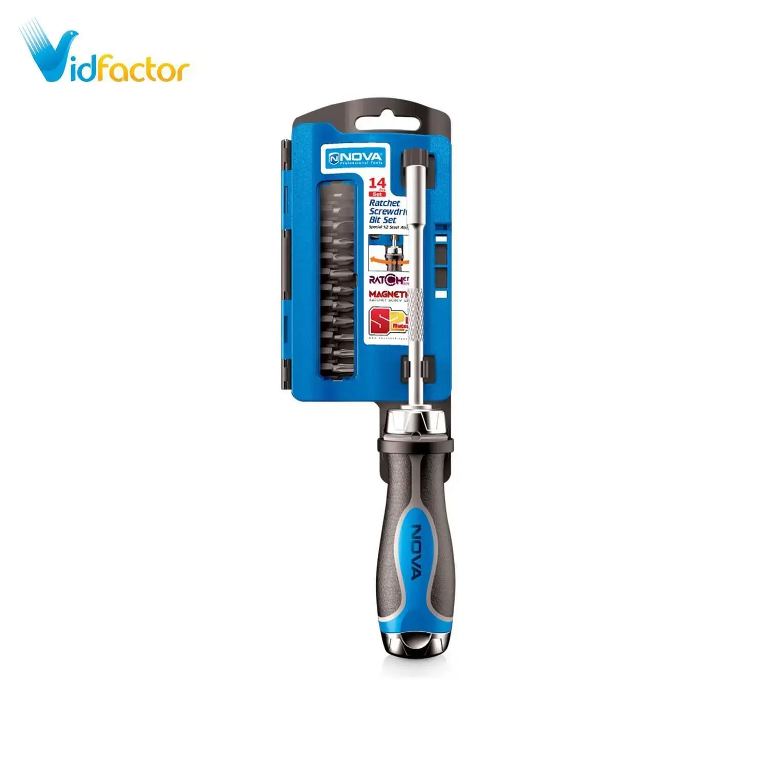 کیت بیت نووا 14 پارچه + پیچگوشتی جغجغه ای NTS-1330