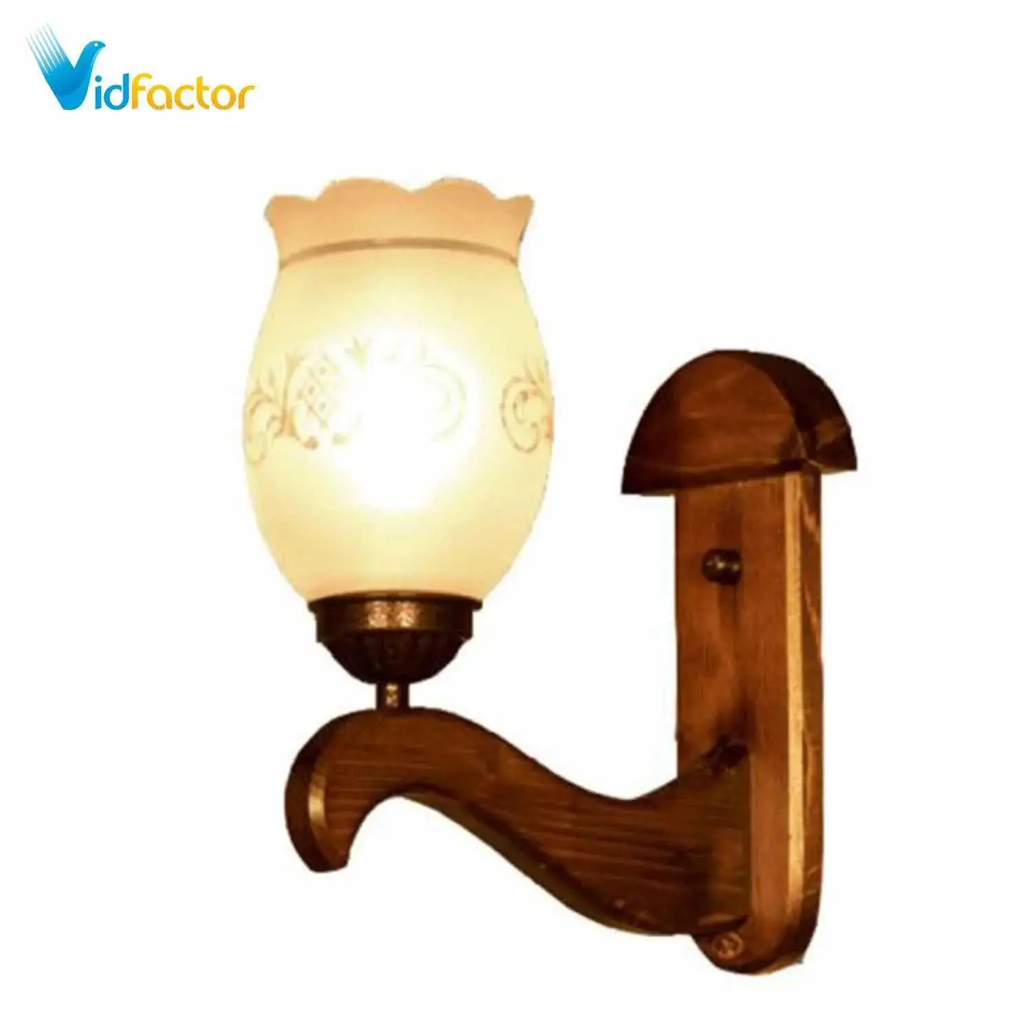 لوستر دیواری مدل ترنج دارکار کد 429