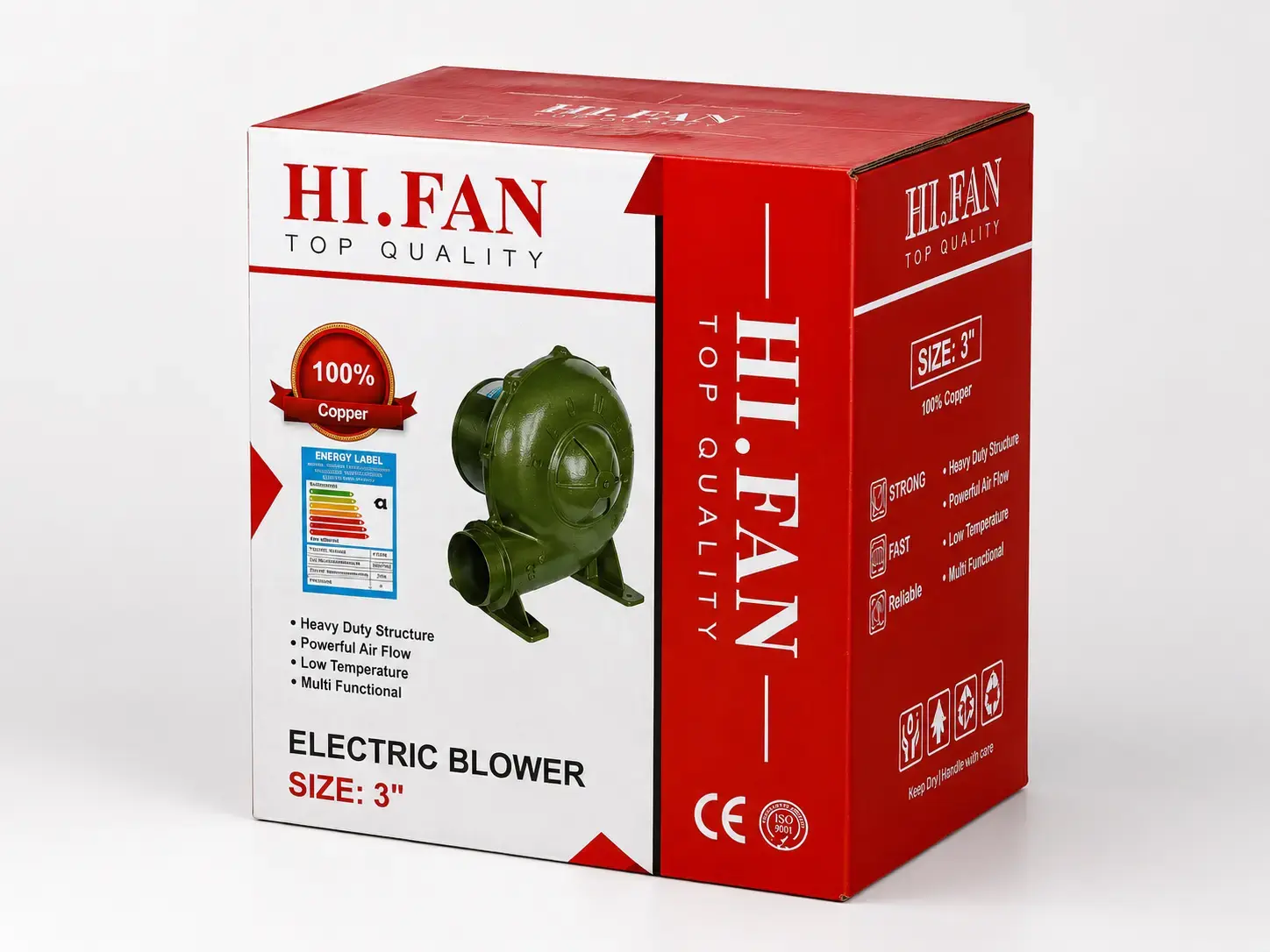 دم برقی ۳ اینچ Hi-fan