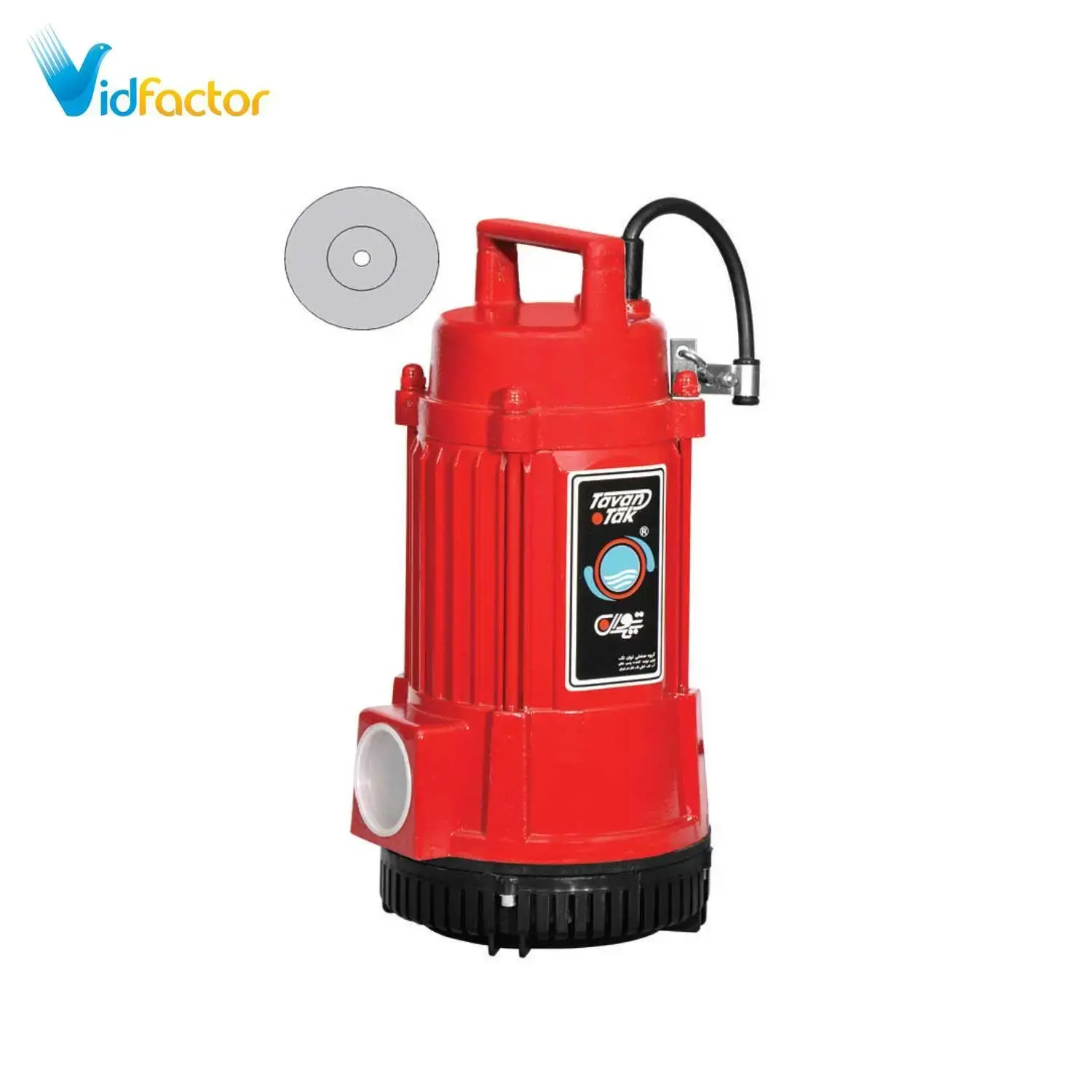 پمپ کف کش توان تک مدل TMR 40.6  F