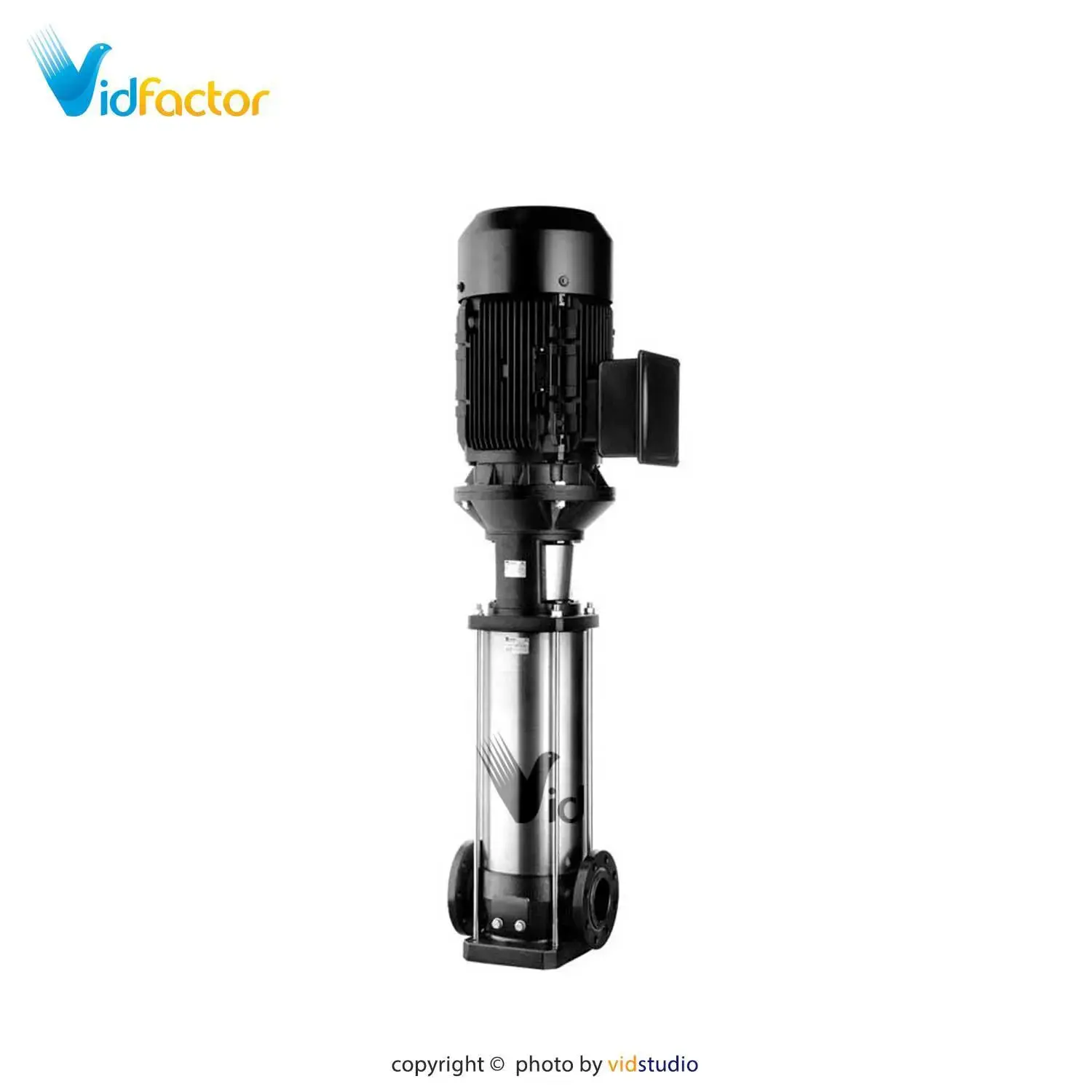 پمپ آب طبقاتی عمودی ابارا EVM 10-14 F 5/5.5 IE2