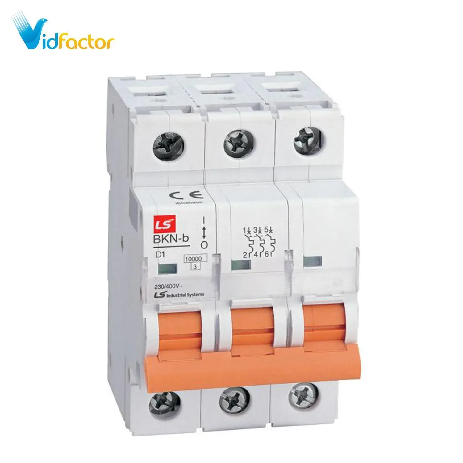 کلید مینیاتوری LS مدل BKN 3P C6A 