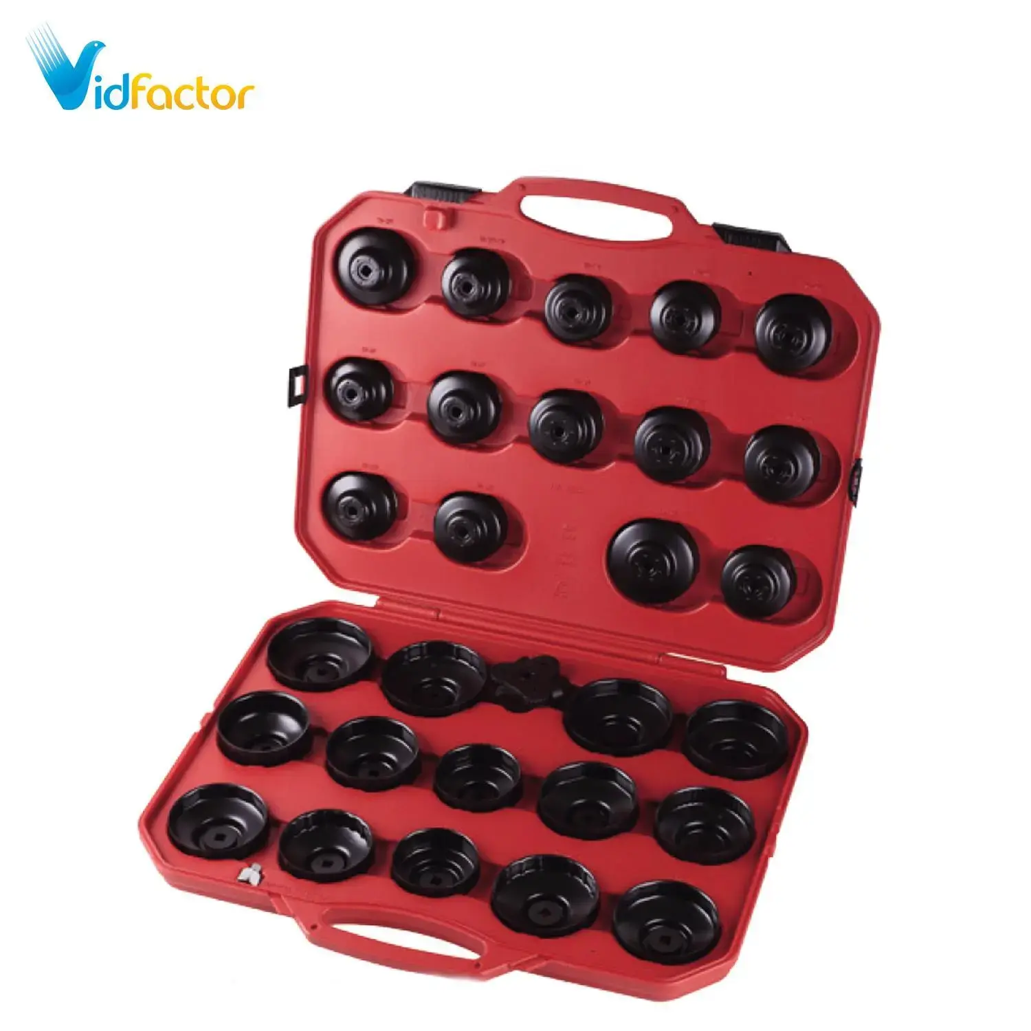 کیت فیلتر روغن کاسه ای 30 عددی a-kraft LF0052 