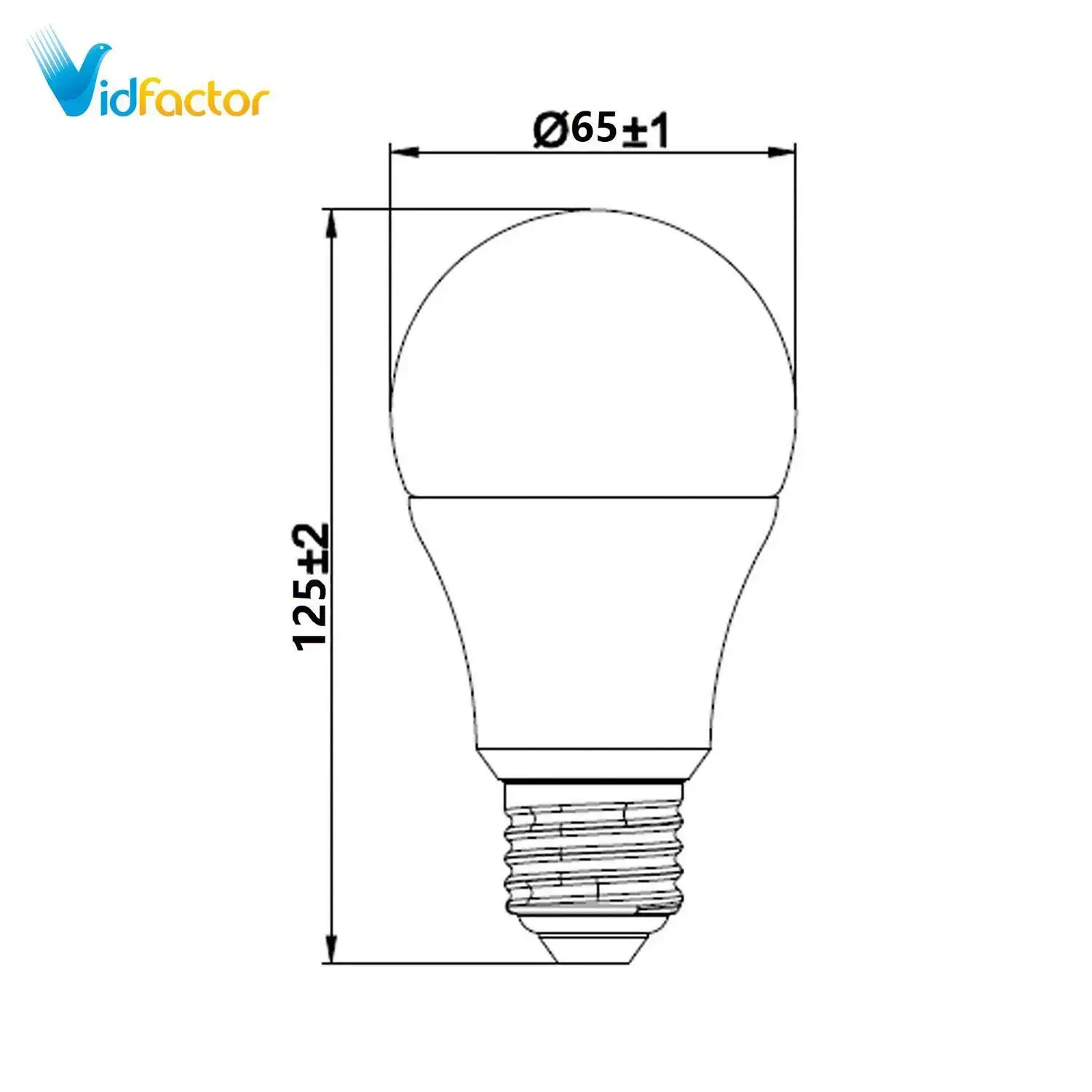 لامپ حبابی پارمیس مدل LED BULB 12W مهتابی